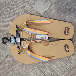 NWT Women's O'Rageous Flip Flops